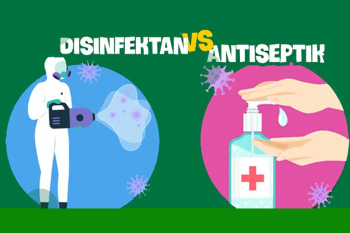 Perbedaan antara Disinfektan dan Antiseptik