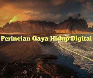 Perincian Gaya Hidup Digital